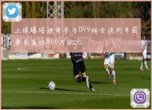 土媒曝塔迪奇参与DV9转会谈判年薪要求高达800万欧元